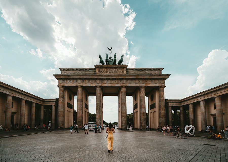 Brandenburg Gate in Berlin, Germany